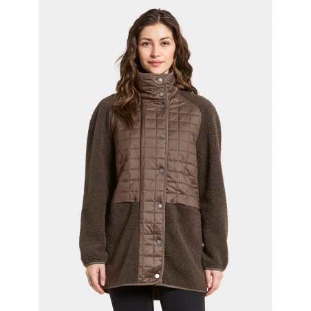 Hazel Pile jakke i Mocha