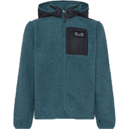 Exa junior pile jakke I star blue
