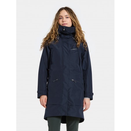 Ilma Regn Parka i Dark Night Blue