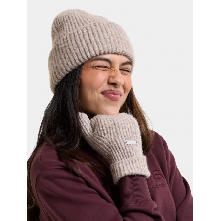 MALIN BEANIE I Beige Melange